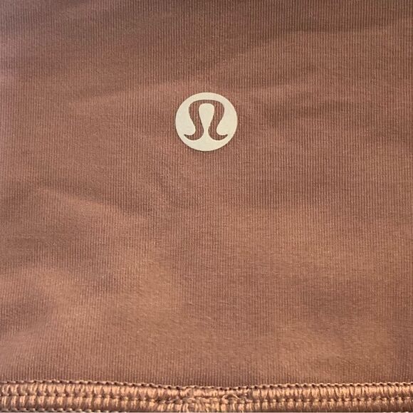 Lululemon Mesh In Motion Crop *23" Antique Bark Size 6 - Picture 5 of 10